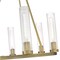 Z-Lite Beau 6 Light Chandelier, Rubbed Brass & Clear 3031-6RB - alternate 6